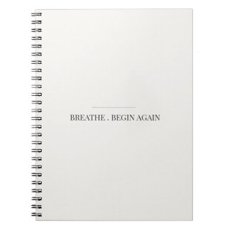 Adem Nieuwe Start Notitieboek – Mindfulness Dagboe