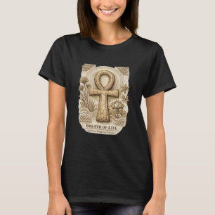 Adem van het Leven Ankh Oud Afrika T-shirt