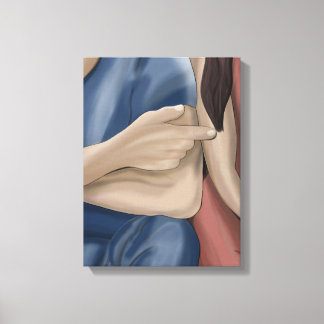 Adem Voor Aanraking – Een Pauze in de Tijd Canvas Afdruk