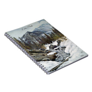 Adembenemend Estes Park Colorado Winterbeek Notitieboek