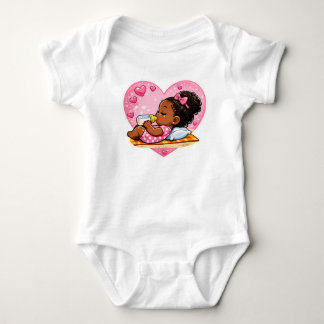 Adembenemend Hart Design Baby Outfit Romper