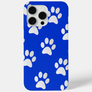 Adembenemend huisdier pootafdruk patroon iPhone 15 pro max hoesje