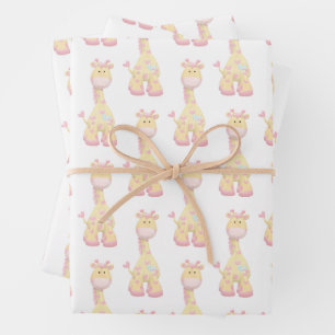 Adembenemende Giraffe Cadeauverpakking Inpakpapier Vel