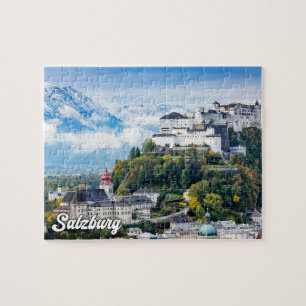 Adembenemende Salzburg, Oostenrijk Legpuzzel