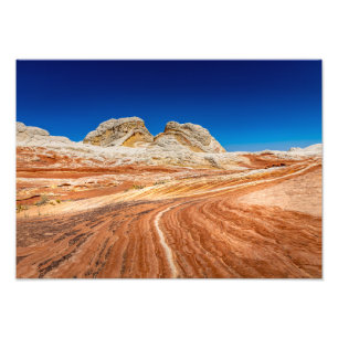 Adembenemende White Pocket View Foto Afdruk