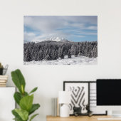 Adembenemende winterscenerie poster (Thuiskantoor)