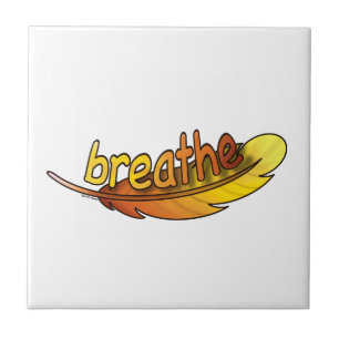 Ademen tegeltje
