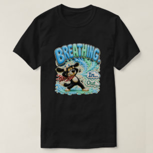 Ademhalen Ik ben klaar Grappige Burn-out T-shirt