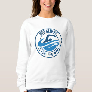 Ademhaling is voor het zwakke trui