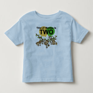 Ademhalingsapen 2e verjaardag T-shirts en cadeautj