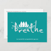 AdemhalingsBriefkaart Briefkaart (Voorkant / Achterkant)