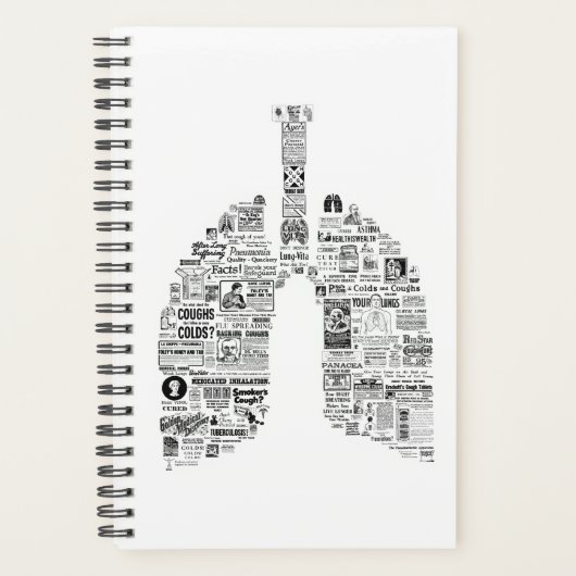  ademhalingsproblemen - cadeau voor de longarts planner (Voorkant)