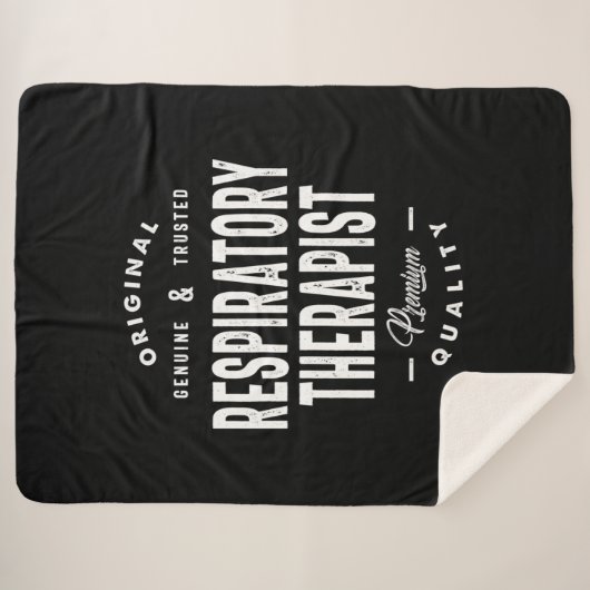 Ademhalingsstelsel-, borstkas- en mediastinumaando sherpa deken (Voorkant (horizontaal))