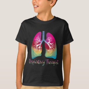 Ademhalingsstelsel Therapie Colorful Lungs T-shirt