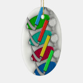 Ademhalingstherapeut Art Giften Keramisch Ornament (Rechts)