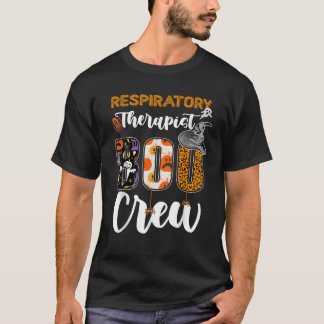 Ademhalingstherapeut Boo Crew Spooktherapie Hallo T-shirt