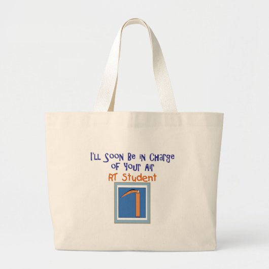 Ademhalingstherapeut (student) RT-cadeaus Grote Tote Bag (Voorkant)