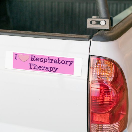 Ademhalingstherapie Bumpersticker (Op Truck)