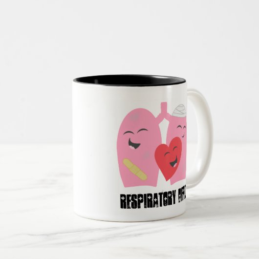 Ademhalingstherapie Dept. Lungs Mok RT (Voorkant rechts)