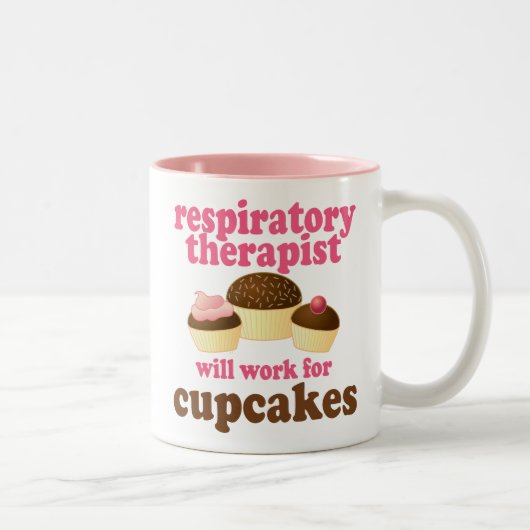 Ademhalingstherapie (Funny) Gift Tweekleurige Koffiemok (Rechts)