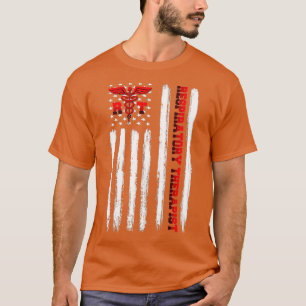 Ademhalingstherapie Gift Physician Therapy Ameri T-shirt