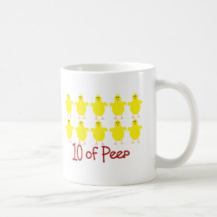 Ademhalingstherapie Gifts "10 of PEEP" Funny Koffiemok