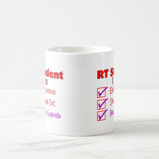 Ademhalingstherapie Student-benadrukt uit! Koffiemok (Center)