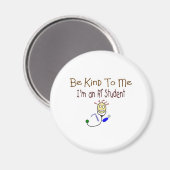 Ademhalingstherapie Student Grappige Gifts Magneet (Voorkant / Achterkant)