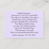 Ademloos licht lavendar richting Kaarten (Achterkant)