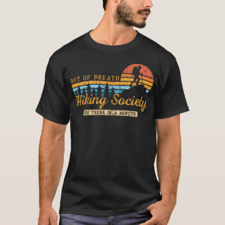 Ademloze Wandelvereniging Natuurliefhebber T-shirt