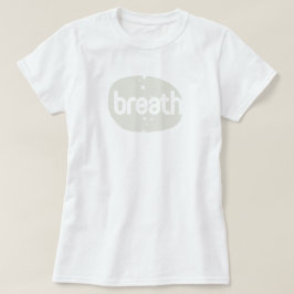 Ademzone - Witte Yoga & Pilates T-shirt