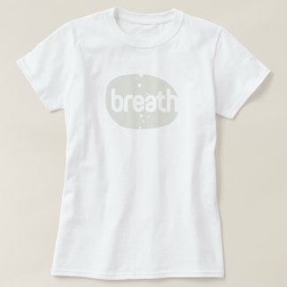 Ademzone - Witte Yoga & Pilates T-shirt