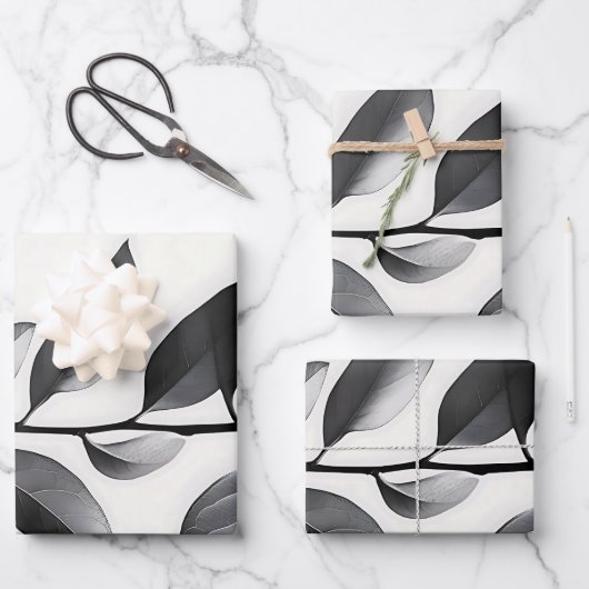 Aderen van eenvoud inpakpapier vel (Voorkant)