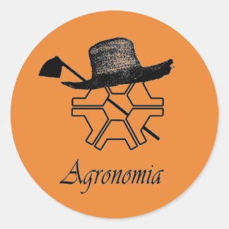 Adesivo Agronomia Ronde Sticker