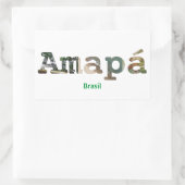 Adesivo Amapá Rechthoekige Sticker (Tas)