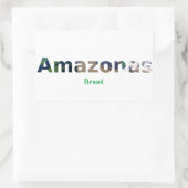Adesivo Amazonas Rechthoekige Sticker (Tas)