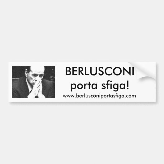 Adesivo automobile bumpersticker (Voorkant)