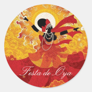 Adesivo Festa de Oya Ronde Sticker