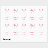 Adesivo Grl pwd Ronde Sticker (Vel)