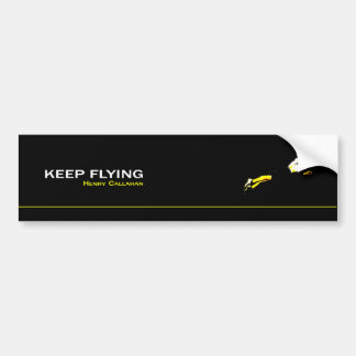 Adesivo Keep Flying Bumpersticker