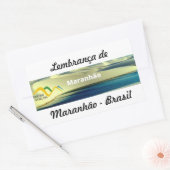 Adesivo lembrança de Maranhão Rechthoekige Sticker (Envelop)