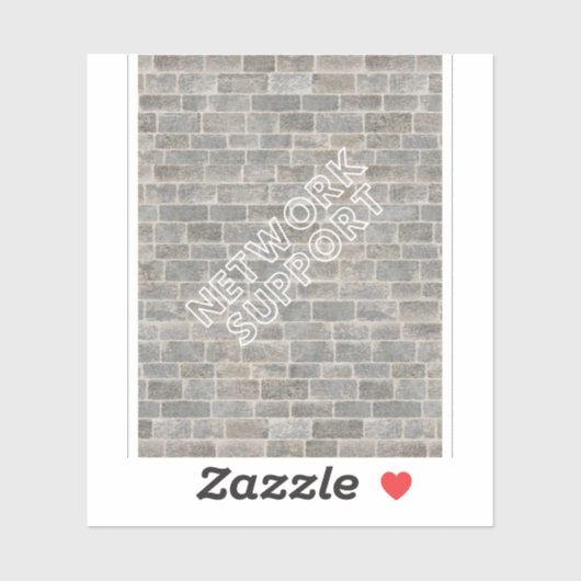 Adesivo Network Support Sticker (Vel)