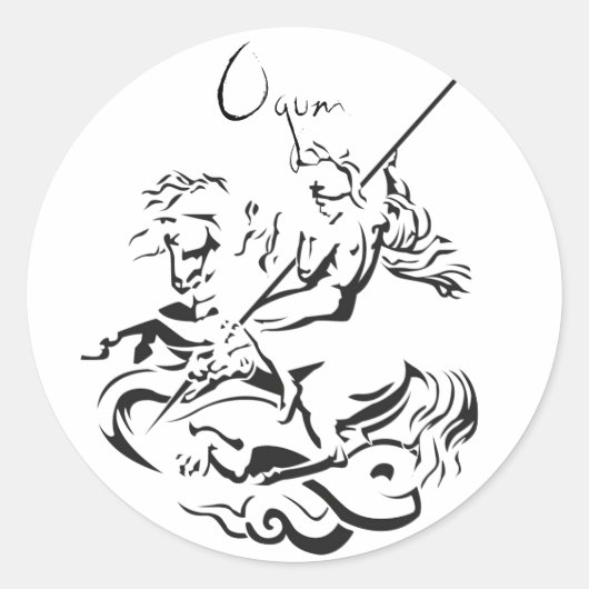 Adesivo Ogum Ronde Sticker (Voorkant)