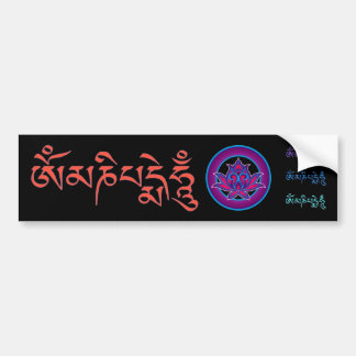 ADESIVO OM MANI PADME HUM BUMPERSTICKER