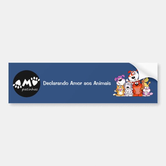 Adesivo para Carro Bumpersticker (Voorkant)