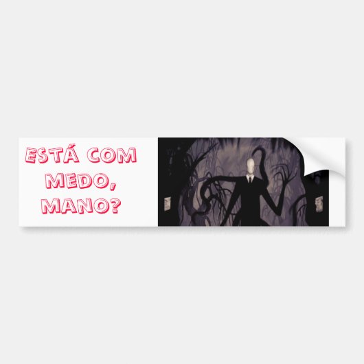 Adesivo para carro Slenderman Bumpersticker (Voorkant)