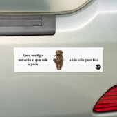 Adesivo para Carros Bumpersticker (Op auto)
