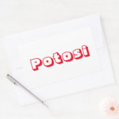 Adesivo Potosi Rechthoekige Sticker (Envelop)