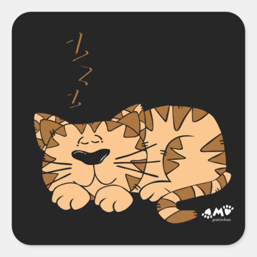 Adesivo Vierkante Sticker (Voorkant)