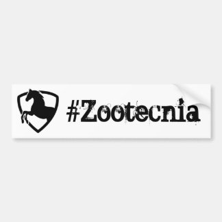 Adesivo Zootecnia Bumpersticker